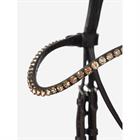 Trense Kudos Dressur Lack LeMieux Braun-Braun