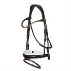 Trense Kudos Dressur Lack LeMieux Braun-Weiß