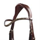 Trense Lupine QHP Dunkelbraun-Beige