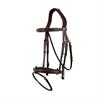 Trense mit kombiniertem Reithalfter D Collection Dy'on Braun