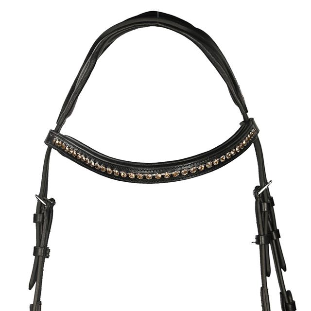 Trense Quasar Horsegear Schwarz-Silber