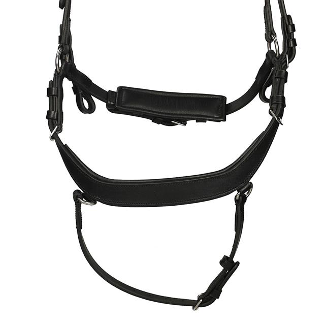 Trense Quasar Horsegear Schwarz-Silber