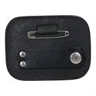 Turniernummern Halter Showtime HB Schwarz