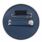 Turniernummern Rund Strass HORSEGEAR Dunkelblau-Silber
