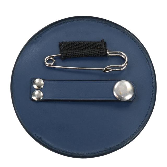 Turniernummern Rund Strass HORSEGEAR Dunkelblau-Silber