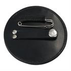 Turniernummern Rund Strass HORSEGEAR Schwarz-Silber