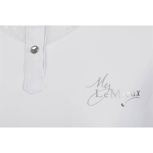 Turniershirt Amelie LeMieux Weiß
