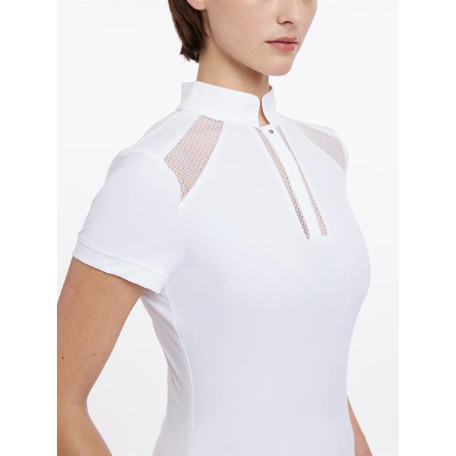 Turniershirt Camille LeMieux Weiß