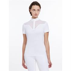 Turniershirt Emily Langarm LeMieux Weiß
