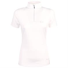 Turniershirt EQS Silver Harry's Horse Weiß