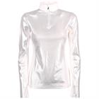 Turniershirt EQS Silver Shiny Harry's Horse Weiß-Silber