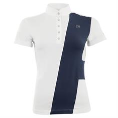 Turniershirt Grand Allure Anky Weiß-Dunkelblau