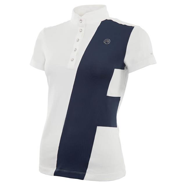 Turniershirt Grand Allure Anky Weiß-Dunkelblau
