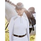 Turniershirt Langarm Camille LeMieux Weiß