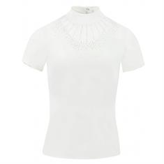 Turniershirt London Kids Equithème Weiß