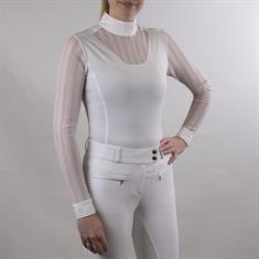 Turniershirt Mesh Anky Weiß