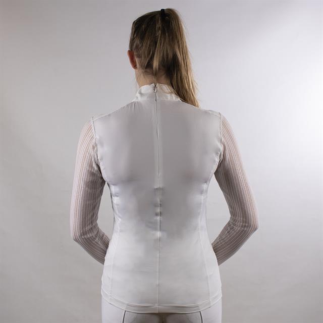 Turniershirt Mesh Anky Weiß