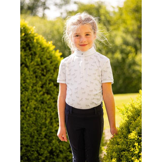 Turniershirt Mini Bella Kids LeMieux Weiß