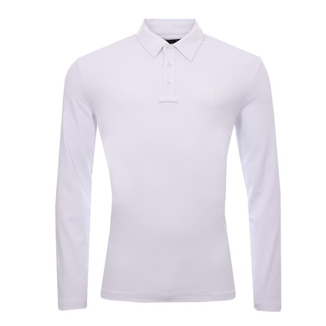 Turniershirt QClassic Langarm Herren QUUR Weiß
