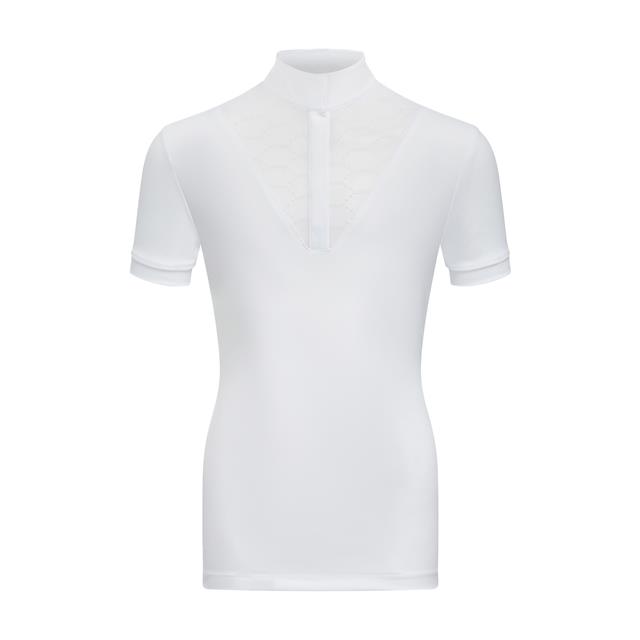 Turniershirt Young Rider Eva LeMieux Weiß