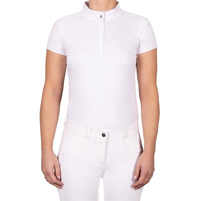 Turniershirt Zayla Kinder QHP Weiß