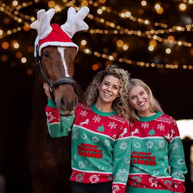 Ugly Christmas Sweater PaardenpraatTV Mehrfarbig