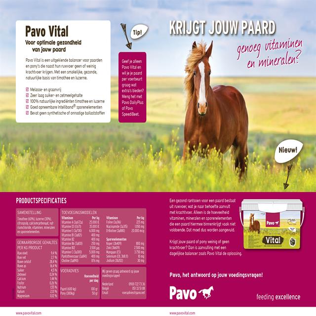 Vital Mineralfutter Pavo Sonstige