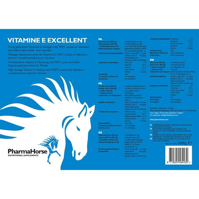 Vitamine E Excellent Pharmahorse Sonstige