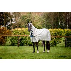 Vliegendeken Horseware Amigo Ripstop Hoody Gebrochenes Weiß