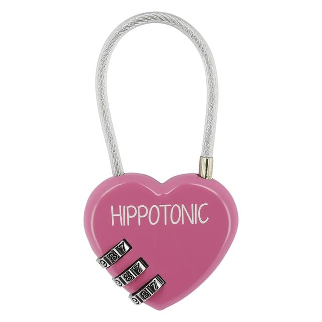 Vorhängeschloss Herz HippoTonic Rosa