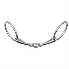 Wassertrense Comfort Doppelt gebrochen 14mm Harry's Horse Silber