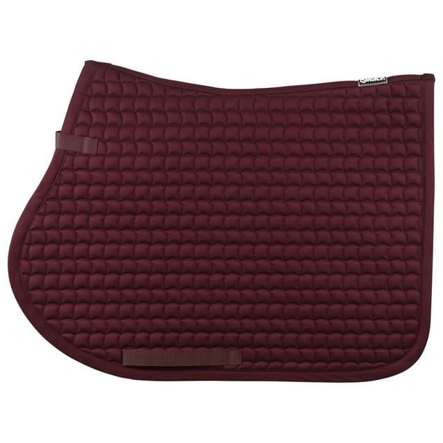 Zadeldek Eskadron Cotton Uni Dunkelrot