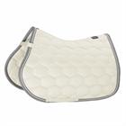 Zadeldek Eskadron Glossy Wave Contrast Gebrochenes Weiß