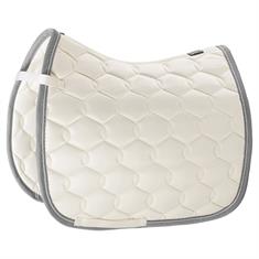 Zadeldek Eskadron Glossy Wave Contrast Gebrochenes Weiß