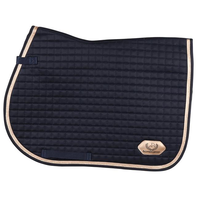 Zadeldek Horsegear Equitatus Dunkelblau