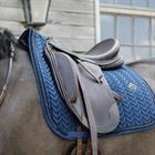 Zadeldek Kentucky Velvet Pearls Dunkelblau