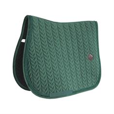 Zadeldek Kentucky Velvet Pearls Grün
