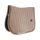 Zadeldek Kentucky Velvet Pearls Hellbraun