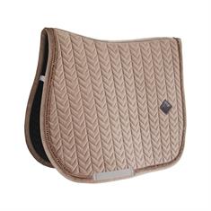 Zadeldek Kentucky Velvet Pearls Hellbraun