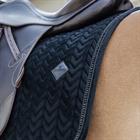 Zadeldek Kentucky Velvet Pearls Schwarz