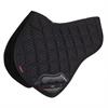 Zadeldek LeMieux Carbon Mesh Air Half Square Schwarz