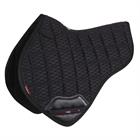 Zadeldek LeMieux Carbon Mesh Air Half Square Schwarz