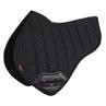 Zadeldek LeMieux Carbon Mesh Air Half Square Schwarz