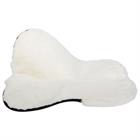 Zadelonderlegger Harry's Horse Riser Pad Faux Fur Schwarz-Beige