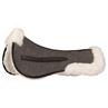 Zadelonderlegger Harry's Horse Riser Pad Faux Fur Schwarz-Beige