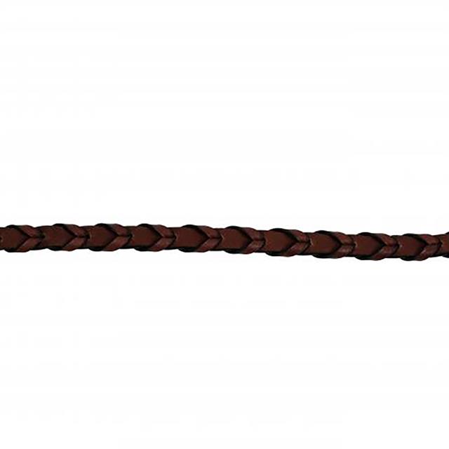 Zügel Deco Geflochten Organic Tanned Contrast Montar Braun