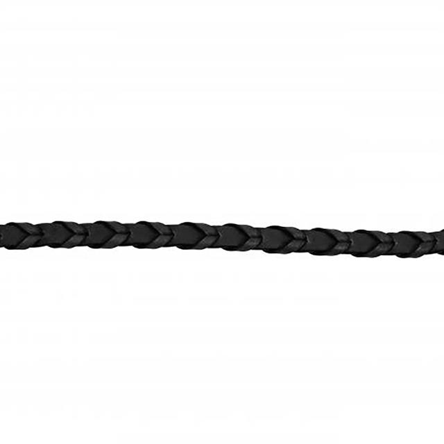 Zügel Deco Geflochten Organic Tanned Contrast Montar Schwarz