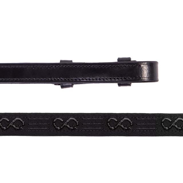 Zügel FayRein WayMouth PresTeq Schwarz