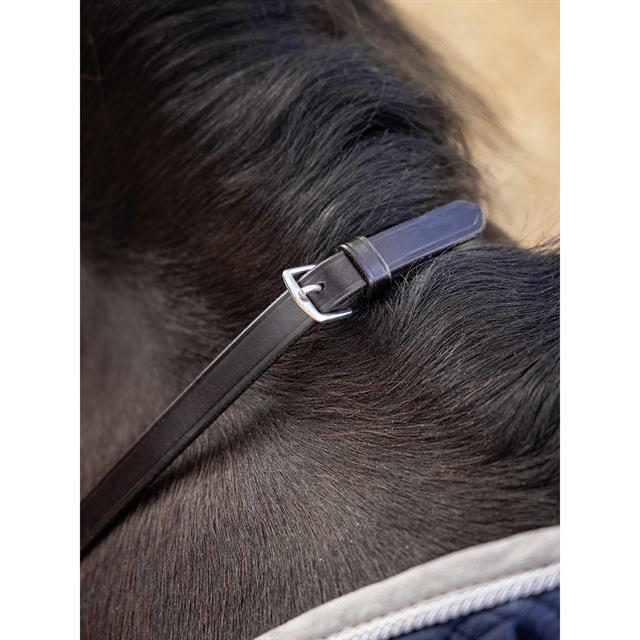 Zügel Leather Laced LeMieux Braun-Silber
