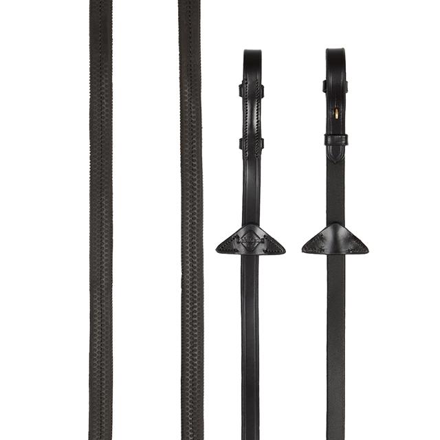 Zügel Rubber LeMieux Schwarz
